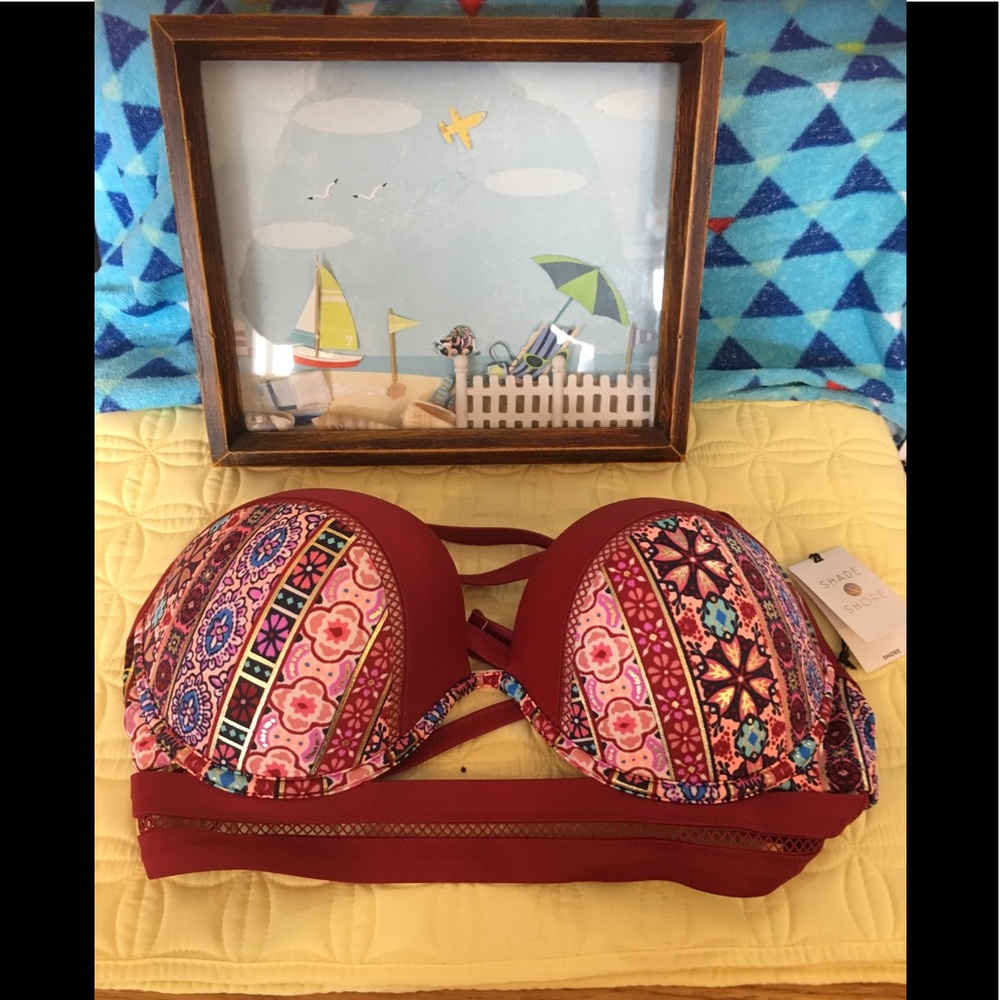 Shade & Shore Bikini swimsuit Top 👙 NWT